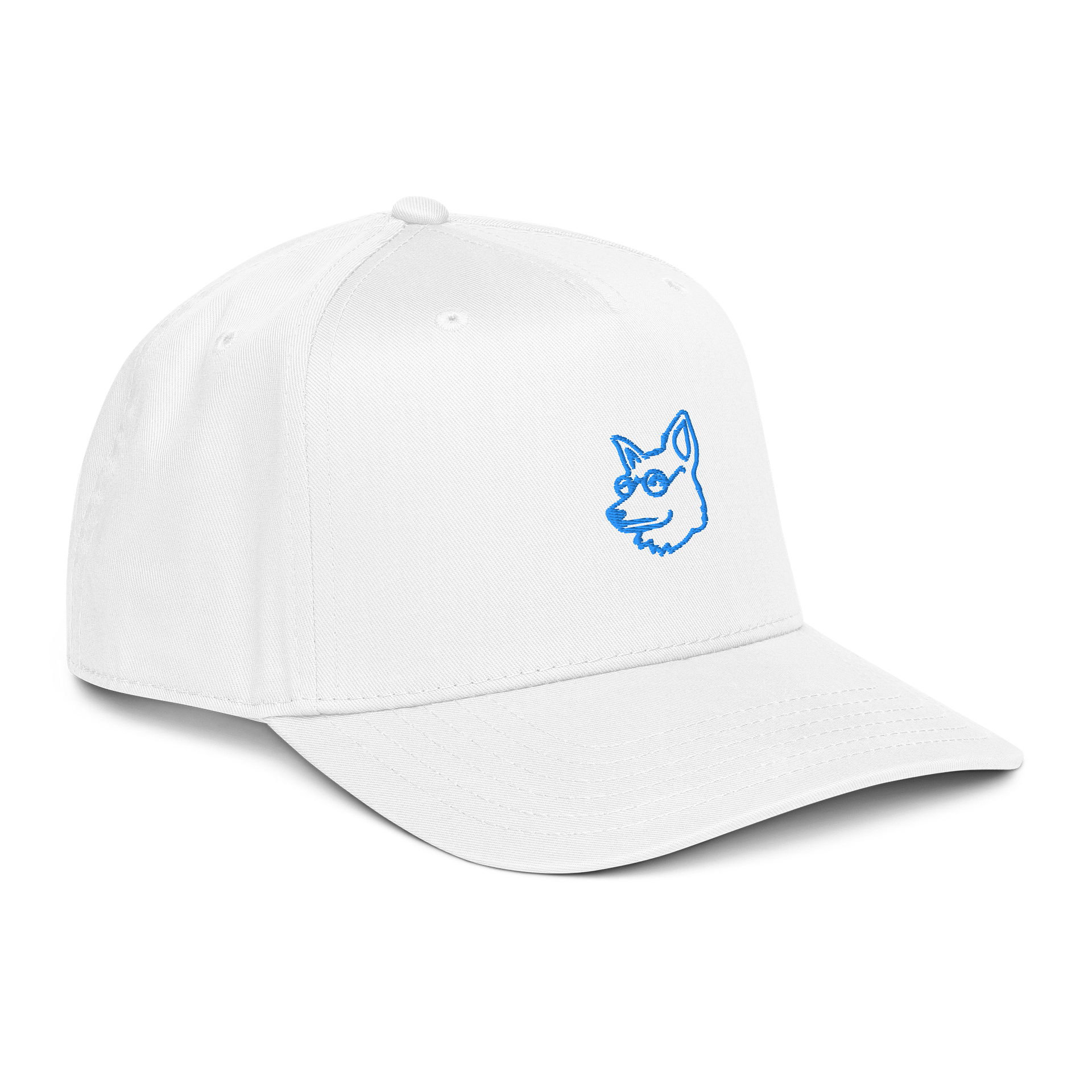Silly Dog With Glasses. Baseball Cap product image (4)