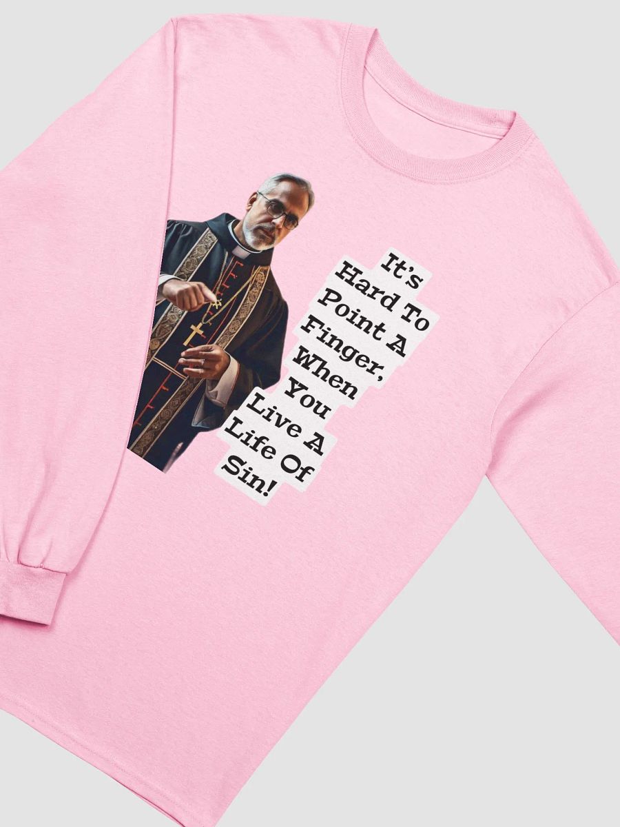 A Life of Sin Cotton Long Sleeve T-Shirt product image (3)