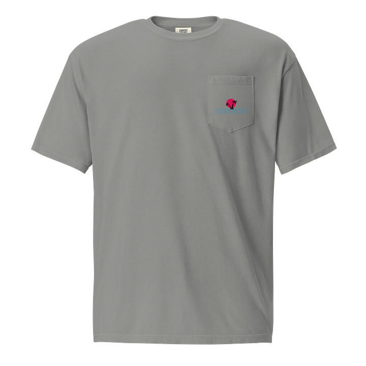 Sunset Palms Pocket Tee product image (1)