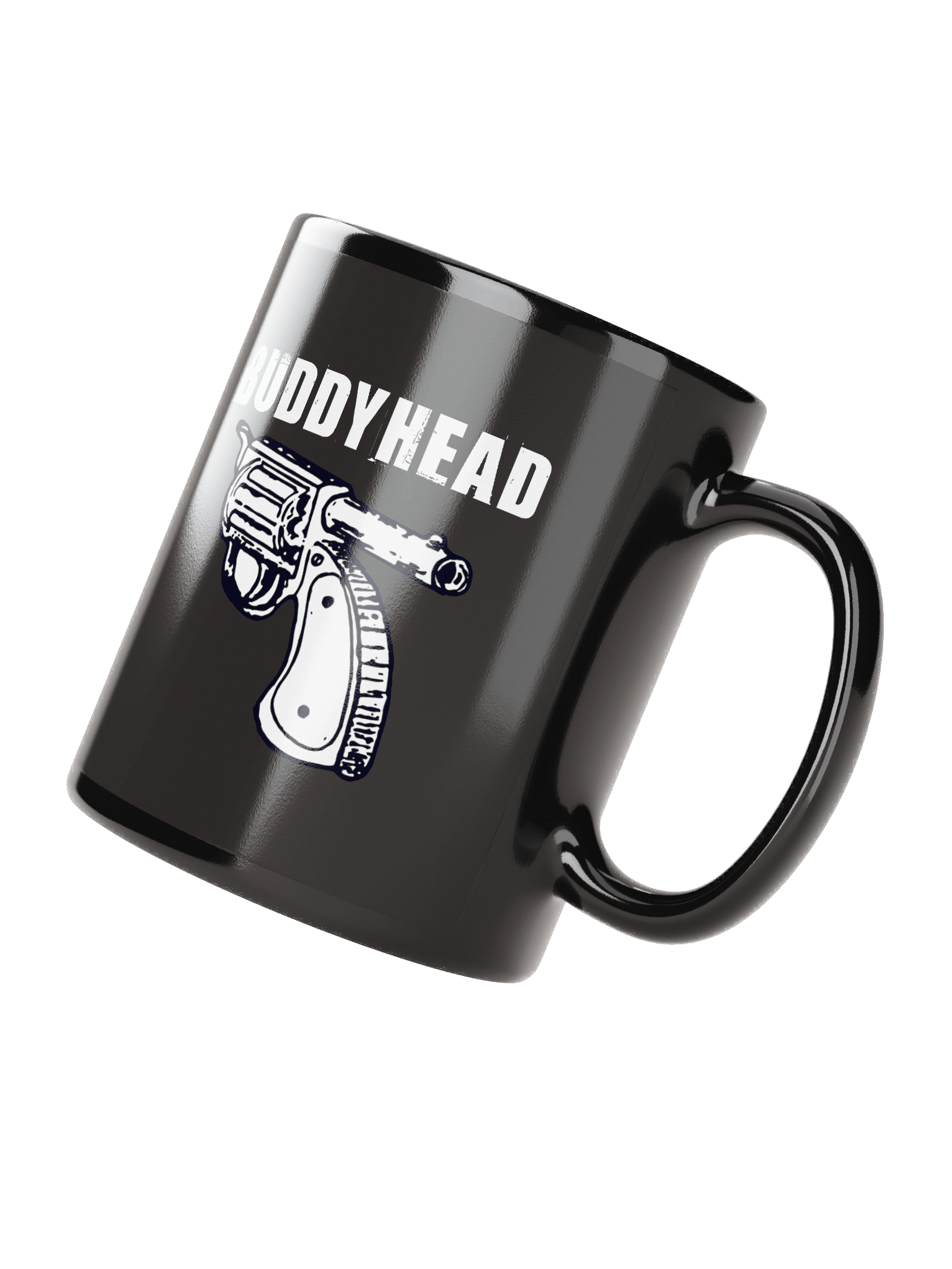 Backwards Gun / Rainbow Skull mug product image (3)