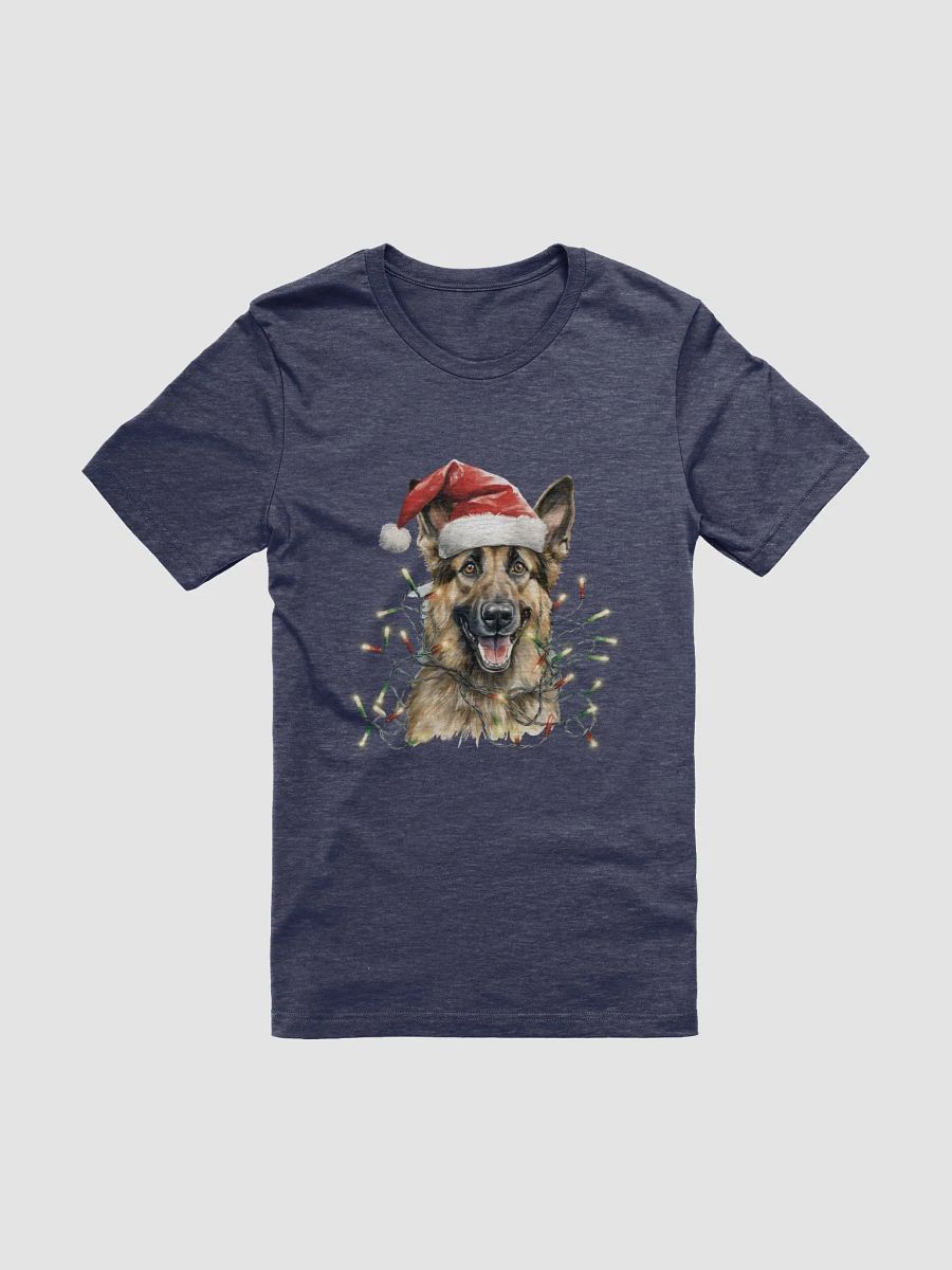 "German Shepherd Christmas" t-shirt product image (1)