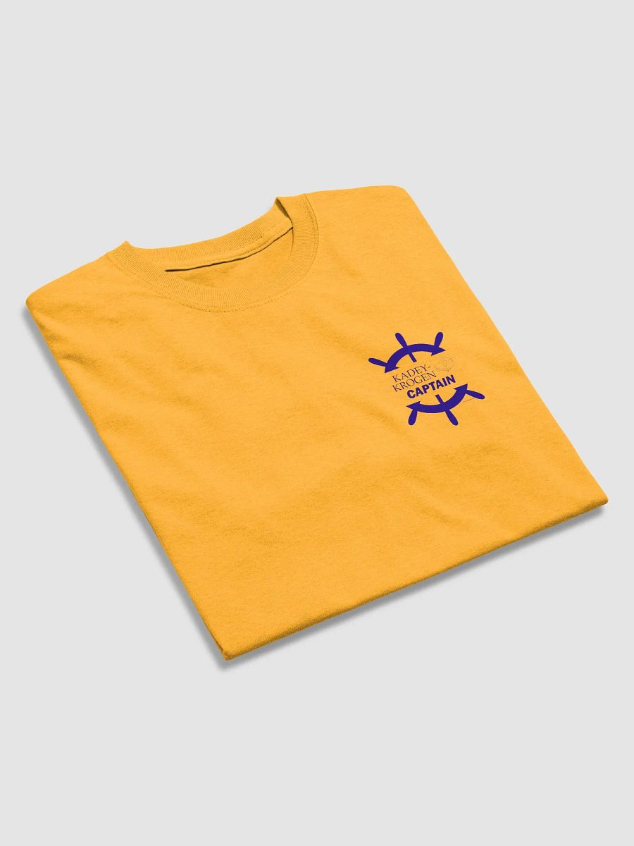 Kadey-Krogen Captain - T-Shirt - Light Shirt w/Blue Logo product image (5)