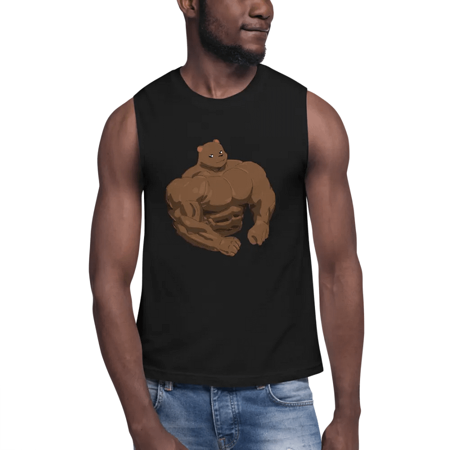 Muscle Bear Graphic Tank product image (6)