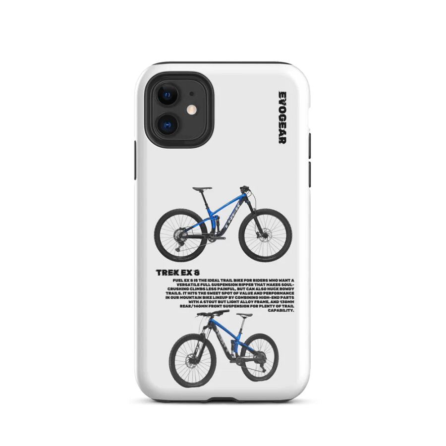 White Ex 8 Gen 5 iPhone Case product image (2)