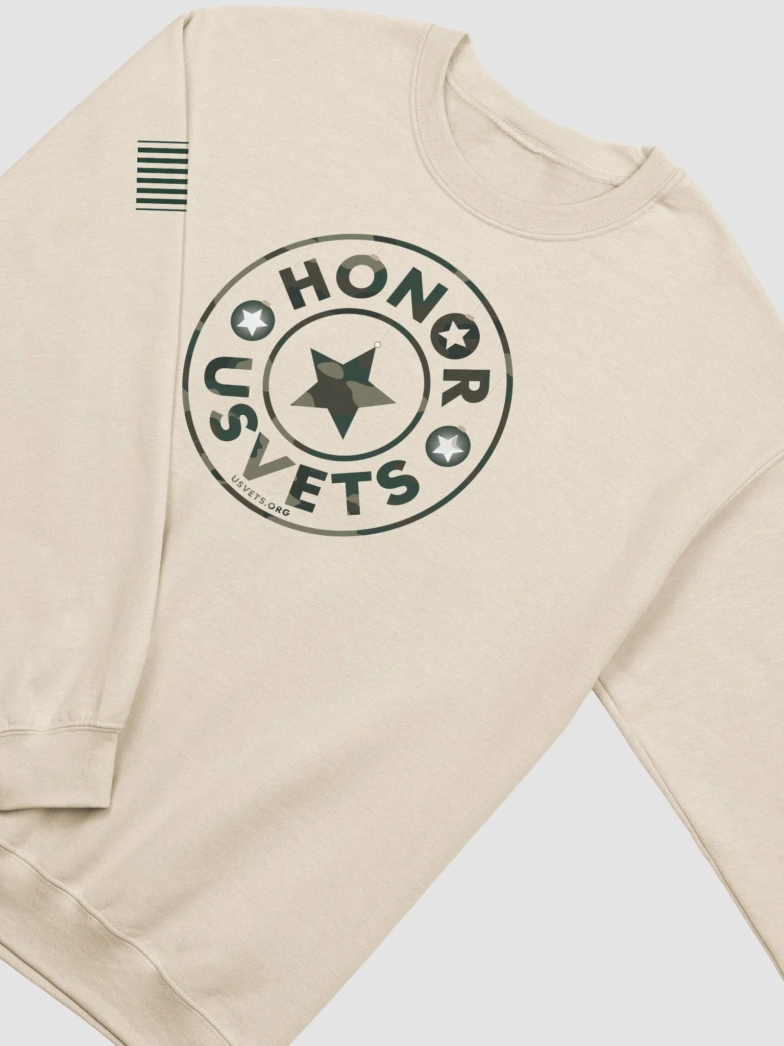 HOLIDAY HONORUSVETS STAR CREWNECK product image (2)
