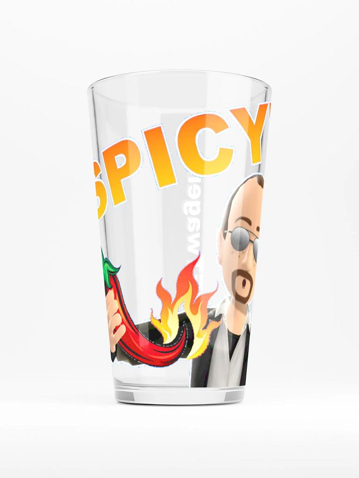 Spicy Emote - Pint Glass product image (1)