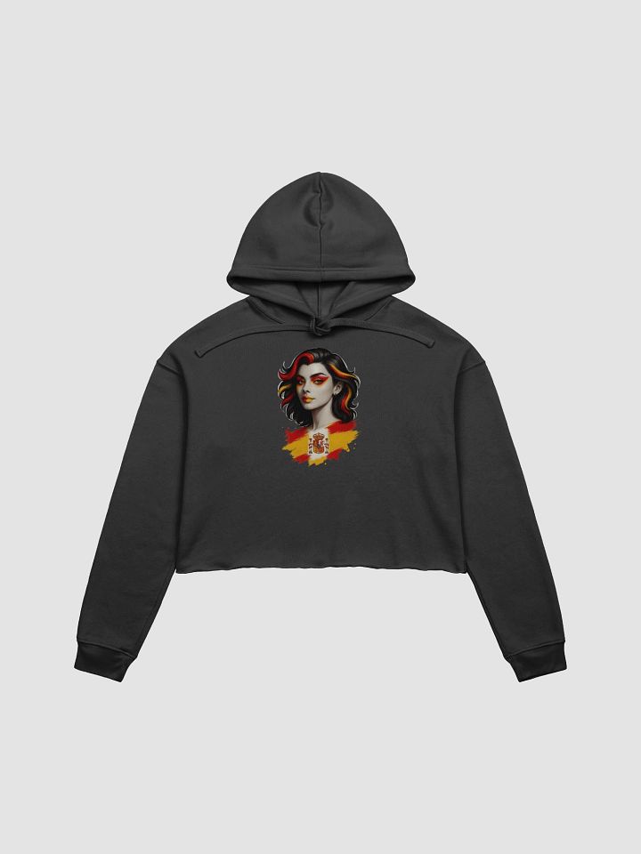 Spanish Flair Cropped Hoodie product image (2)
