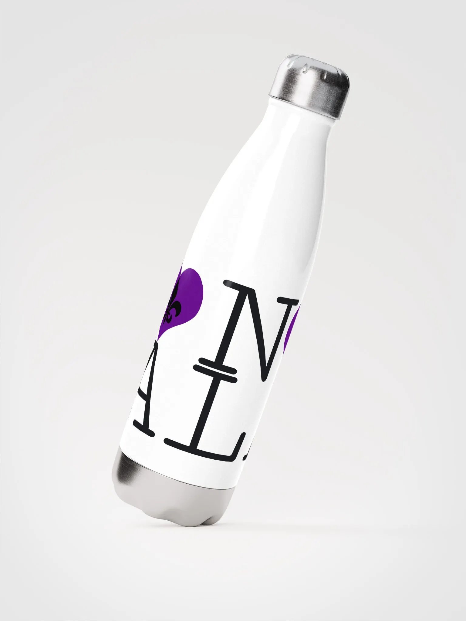 I LOVE NOLA **BIGSHOT BOTTLE** (PURPLE HEART STAINLESS STEEL) product image (2)