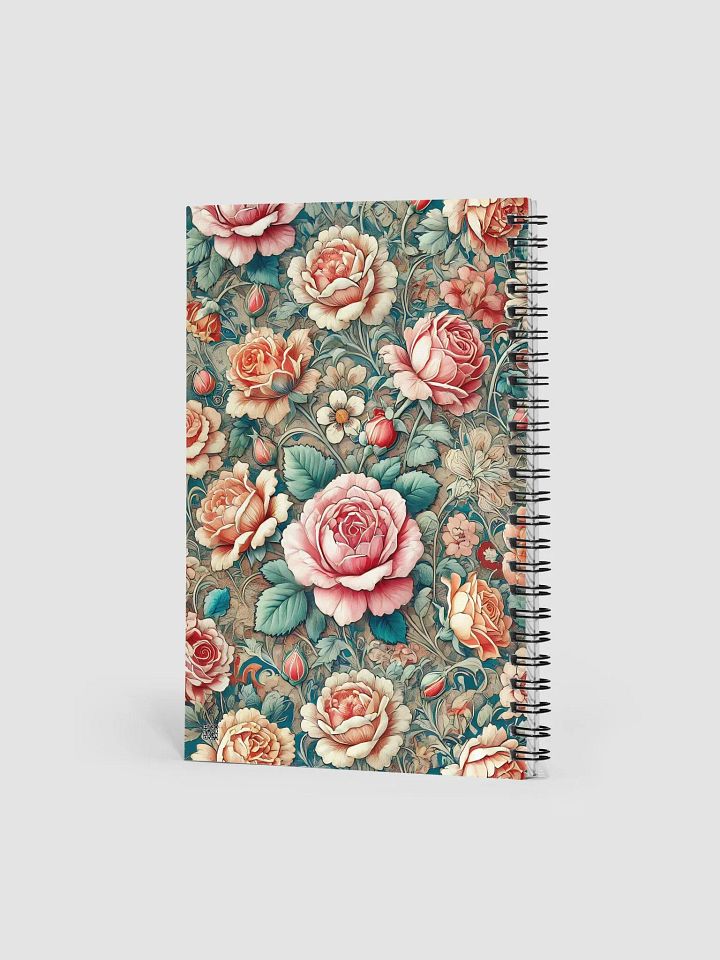 Royal Floral Spiral Notebook product image (2)