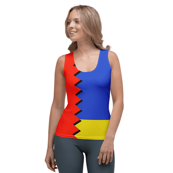 Hedgehog Zone All-Over Print Tight Tank product image (1)