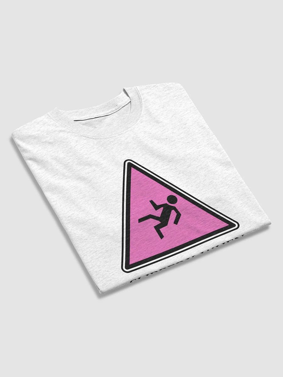 Warning Slippery When Wet Cotton Tee product image (19)
