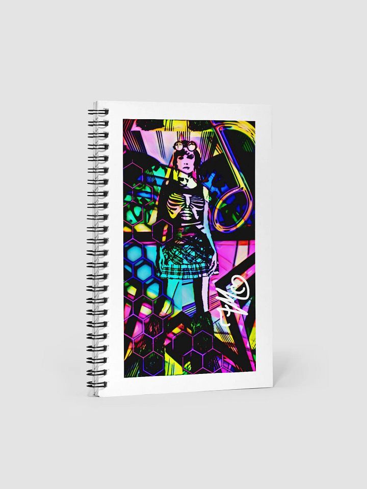 Pretty Rave Girl Notebook product image (1)