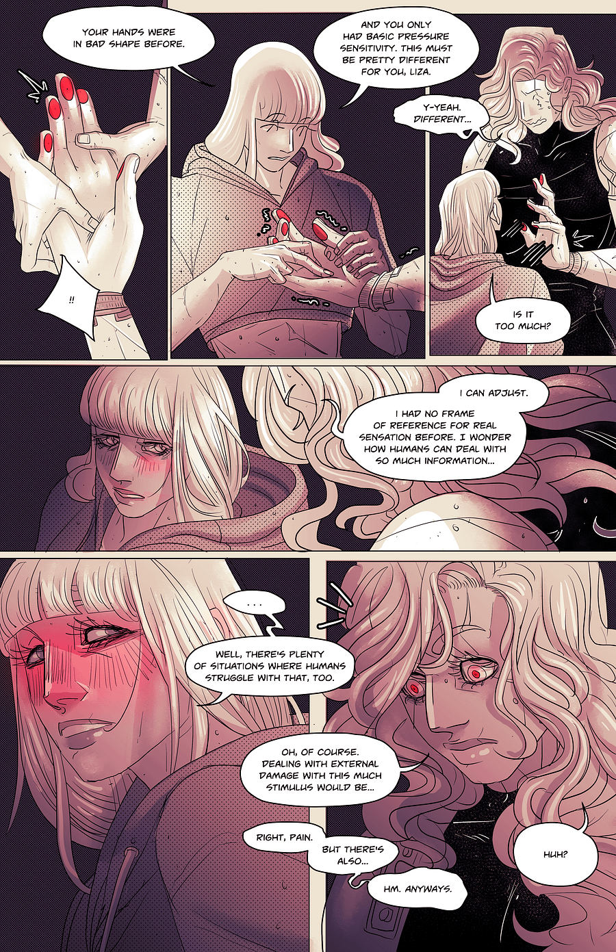 TOUCH, A Facing the Sun zine WITH EXTRAS (18+) product image (3)