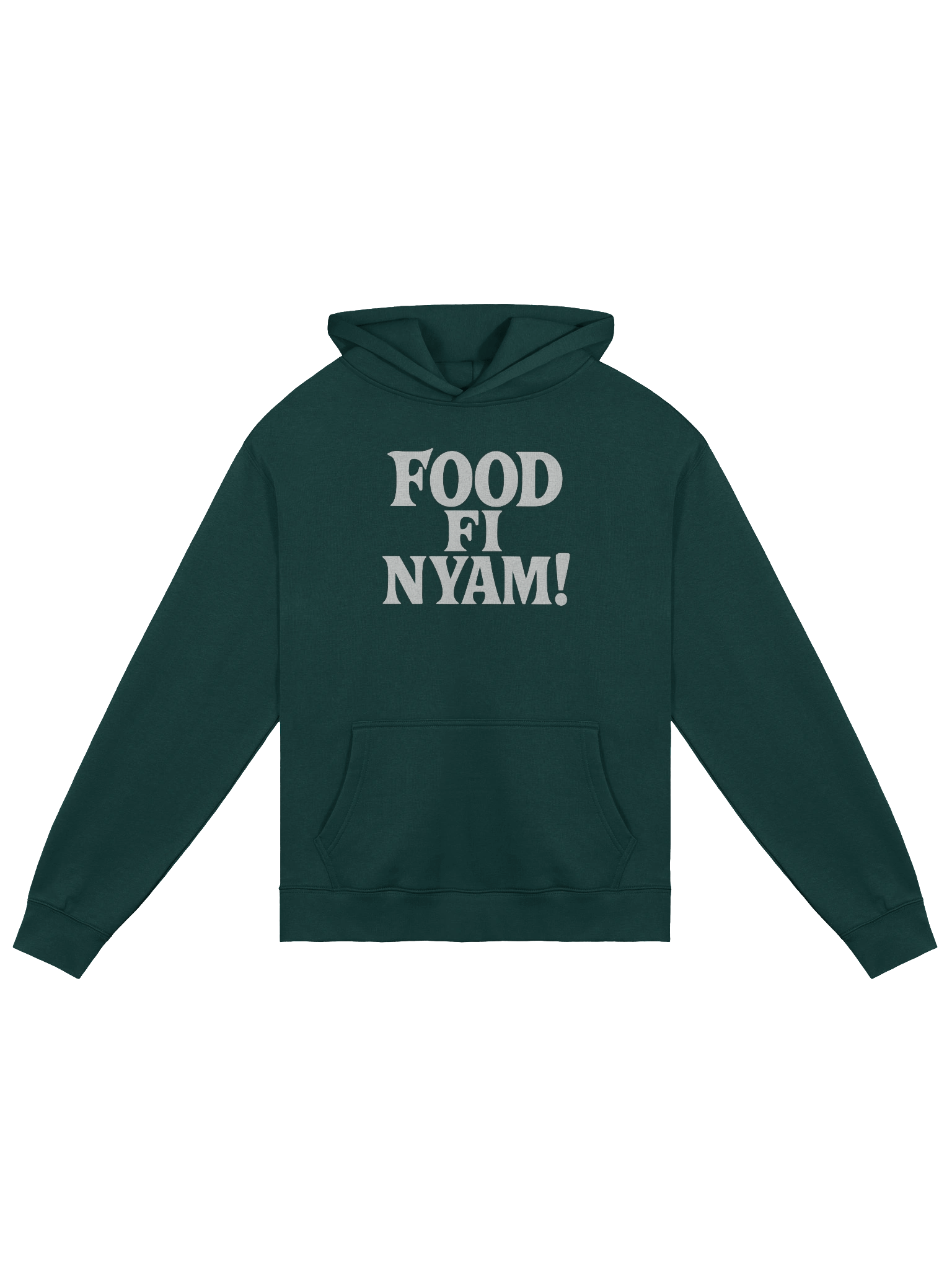 FOOD FI NYAM! Unisex Oversized Hoodie product image (2)