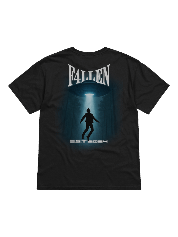 F4LLEN UFO T-SHIRT [ BLACK ] product image (1)