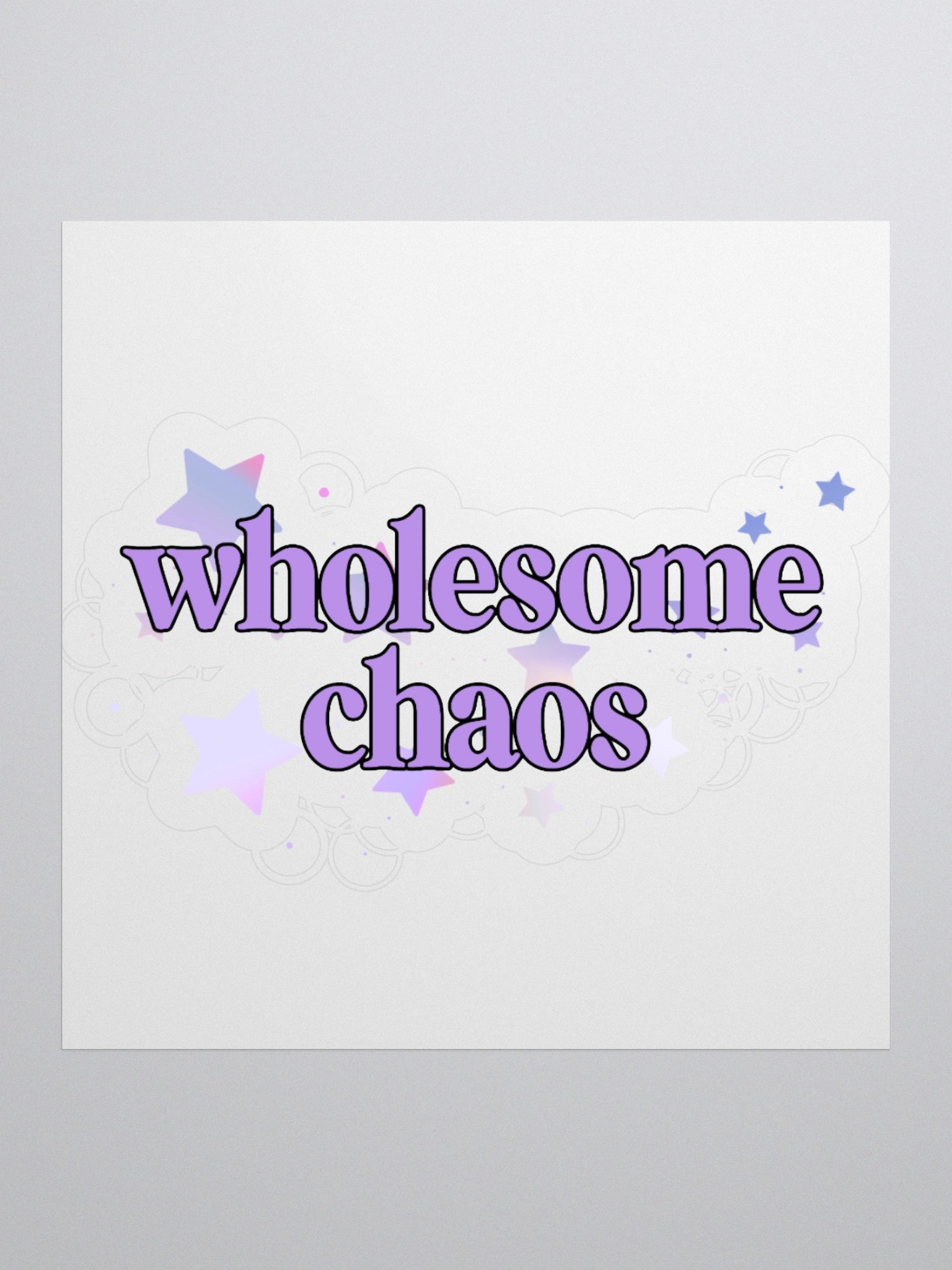Wholesome Chaos Sticker product image (1)