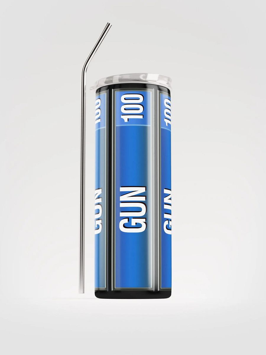 Family Feud "GUN" Stainless Steel Tumbler & Straw product image (2)