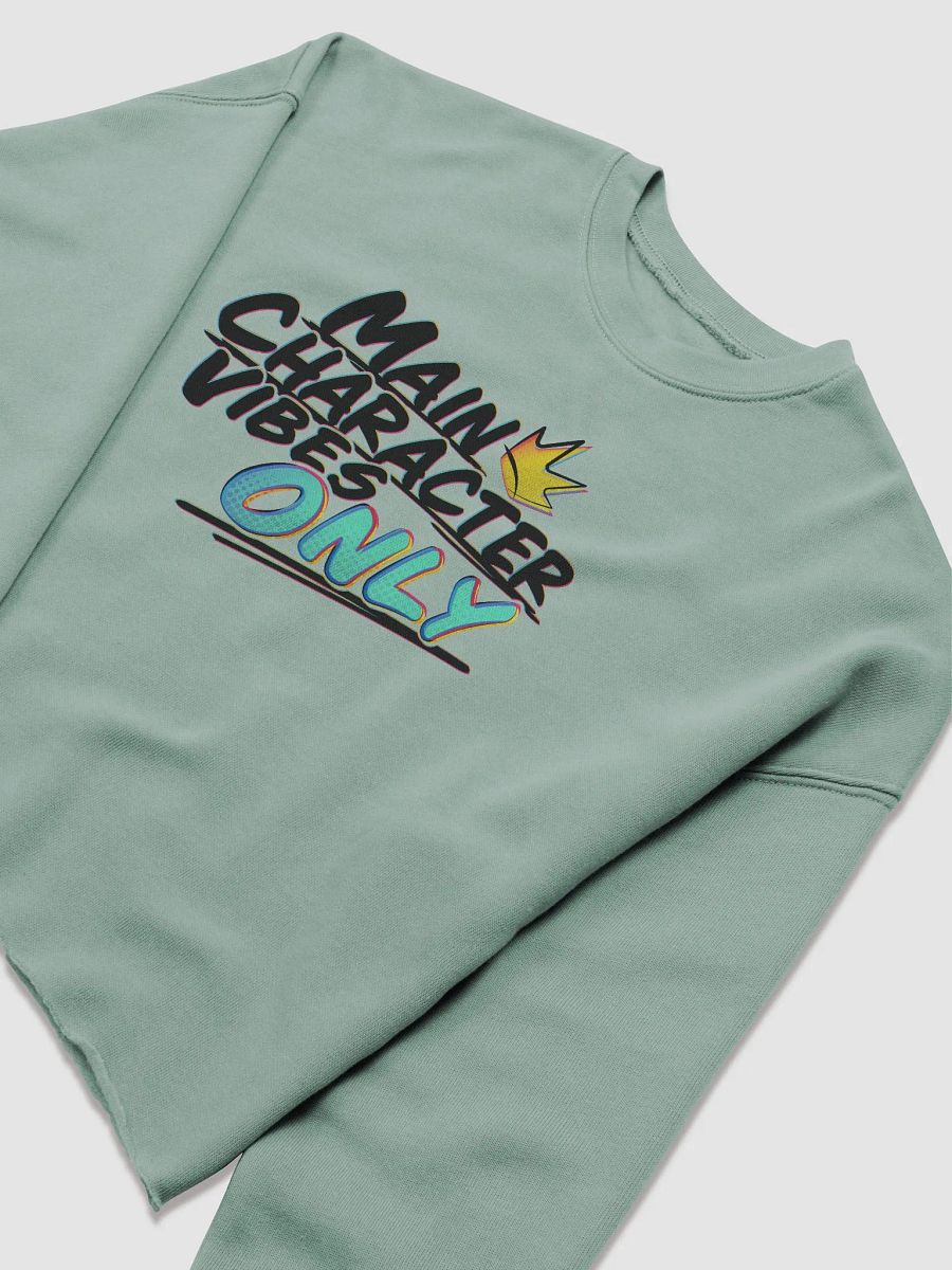 Main Character Vibes Fleece Crop Top product image (5)