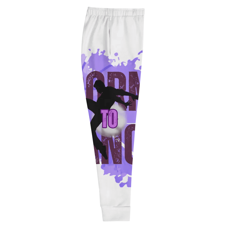 Born to Dance His Silhouette All-Over Print Joggers product image (8)