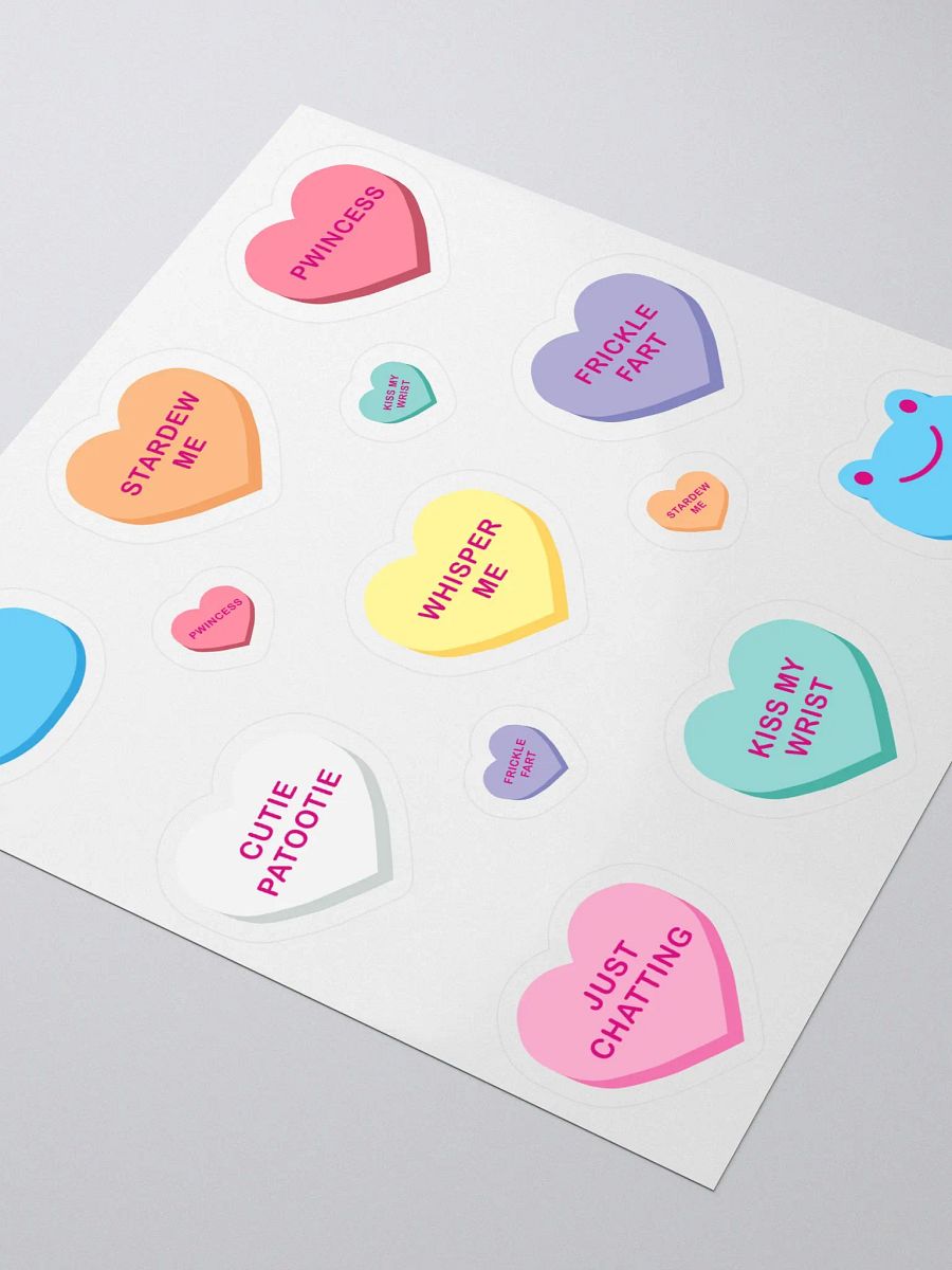 Froge Candy Heart Sticker Pack product image (3)