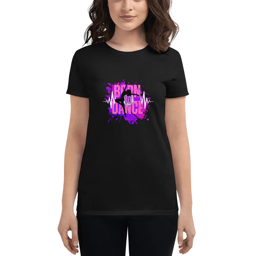 Born to Dance Her Silhouette Anthem Tee product image (1)