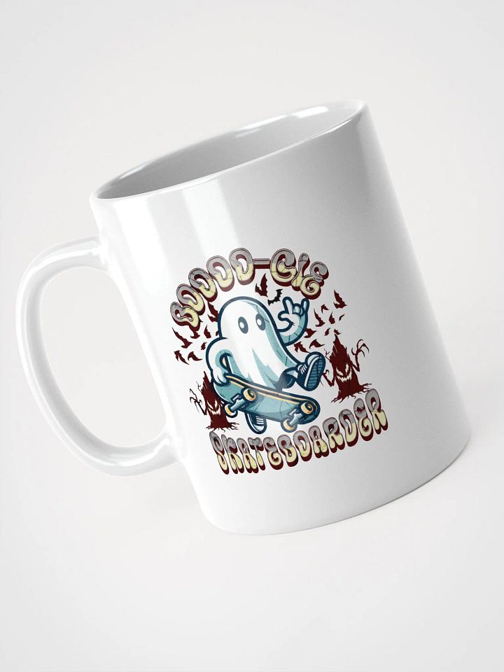 Boooo-gie Skateboarder Ghost Skater Mug product image (2)
