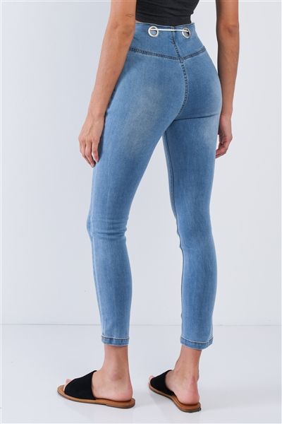 Front tie jeans product image (2)