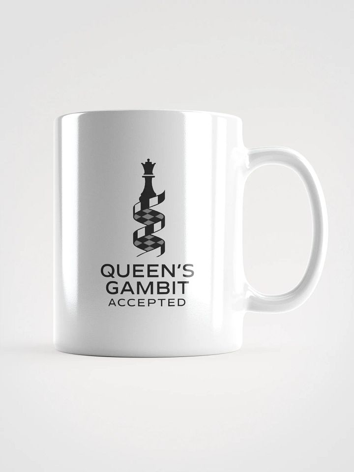 Queen's Gambit Accepted - White Glossy Mug product image (1)