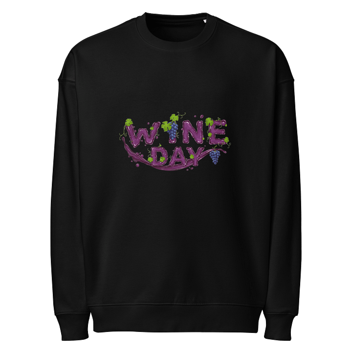 Wine Day - Grapevine Celebration Organic Sweatshirt product image (1)
