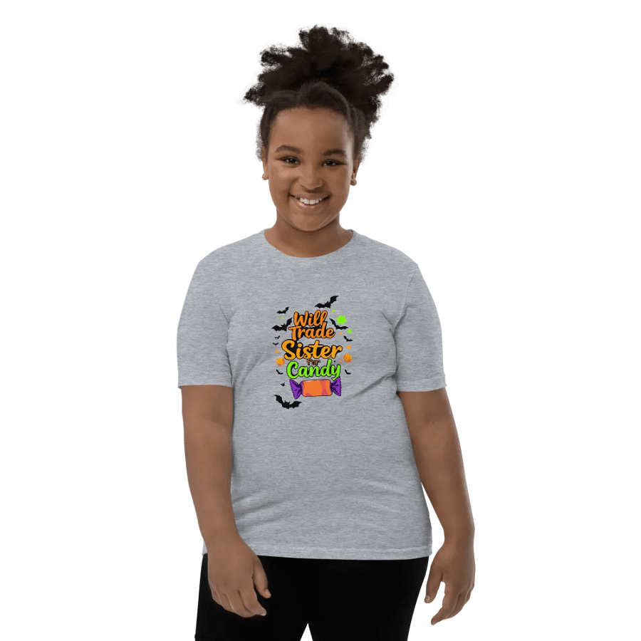 Will Trade Sister For Candy Youth T-shirt product image (10)