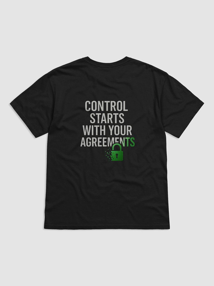 Control Start with your Agrements T-Shirt B product image (24)