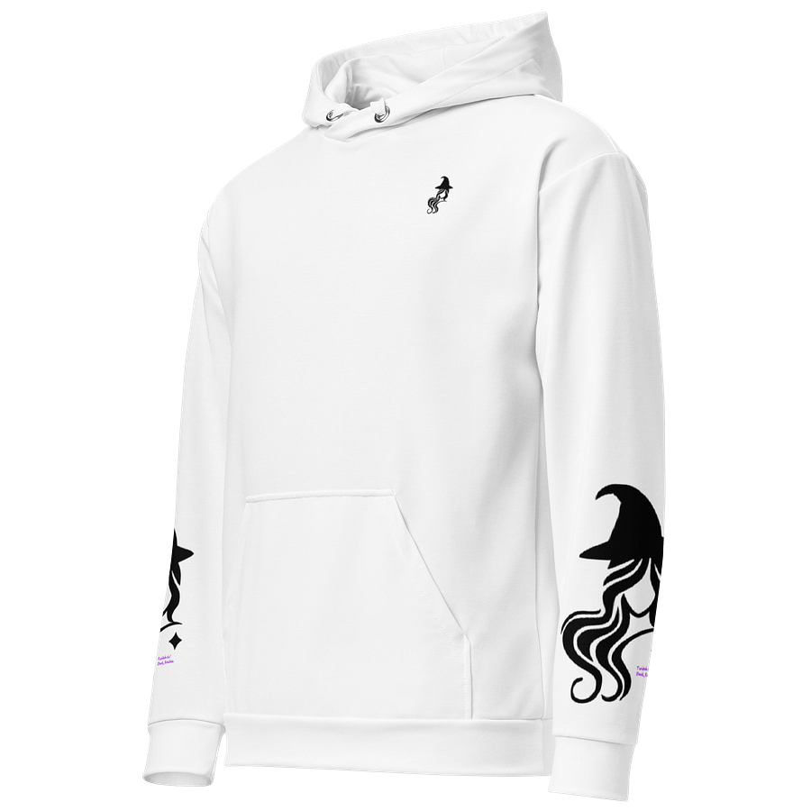 Grace Meets Grit — The White Tiger Bloom Hoodie product image (2)