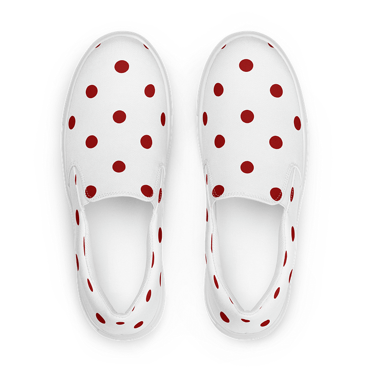 Atomic Age Personality Mini Dot Men's Slip-On Canvas Shoes product image (1)