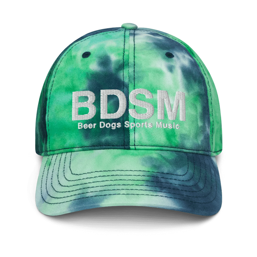 Beer Dogs Sports Music BDSM Tie-Dye Hat product image (1)