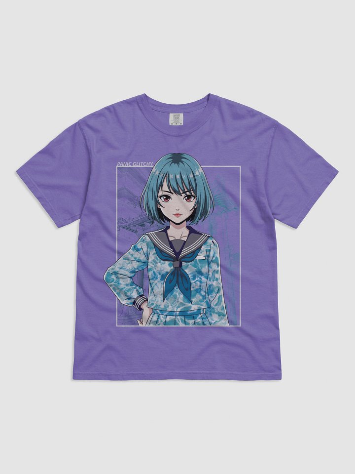 Patterned Seifuku Aqua Tee product image (31)