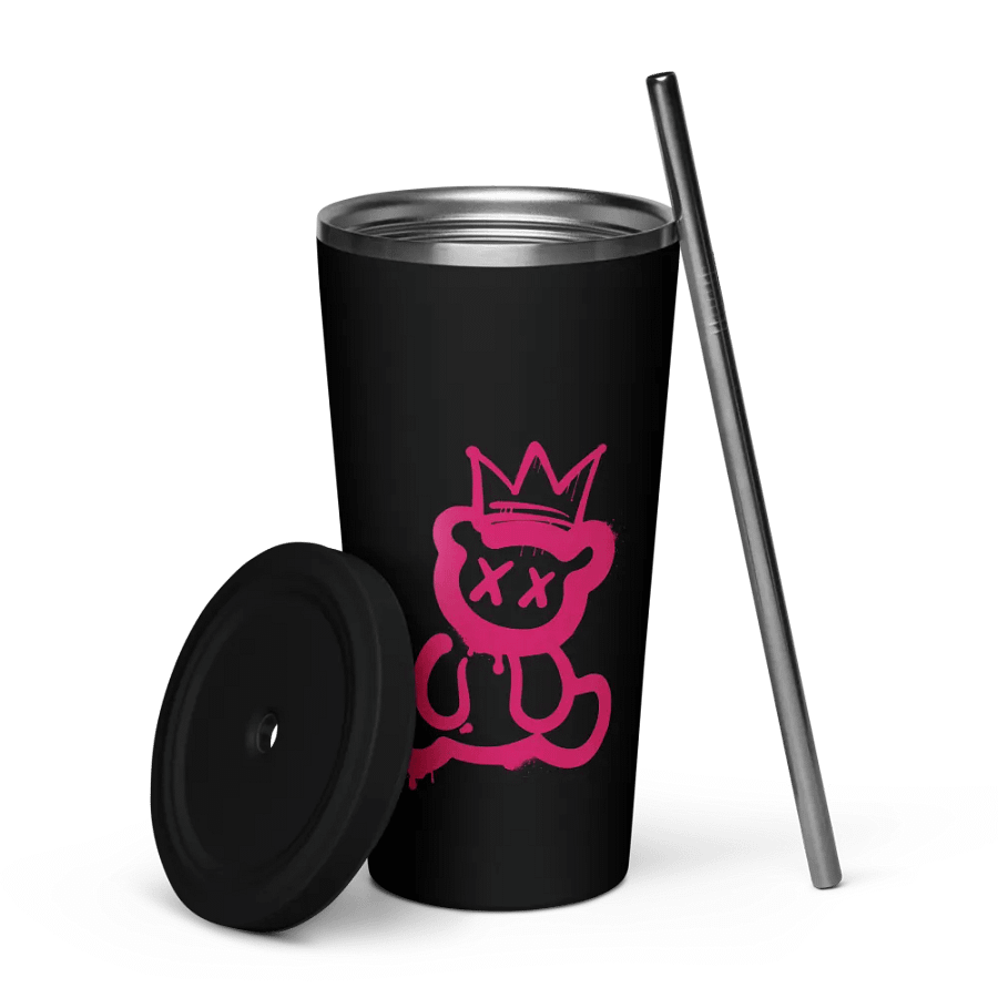 Pixiecup Royal PixieBear with Straw (Pink) - Limited Edition product image (6)