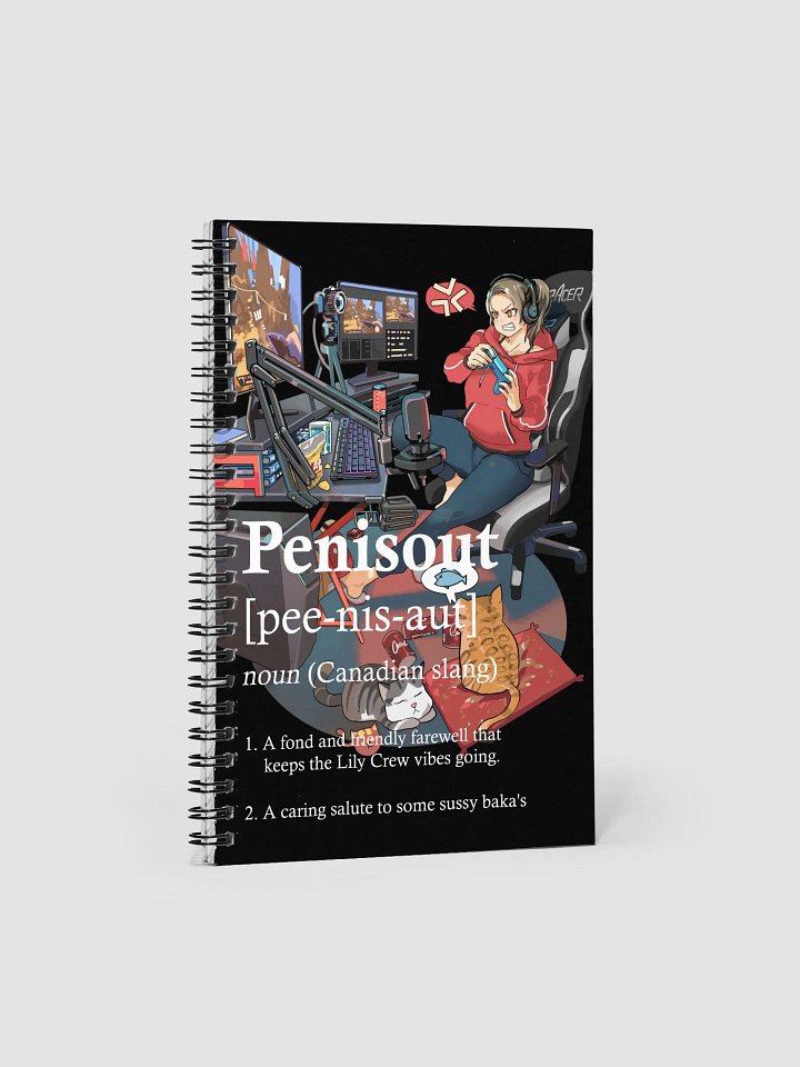 P***sout ~ Spiral Notebook by Print Sublimation product image (2)