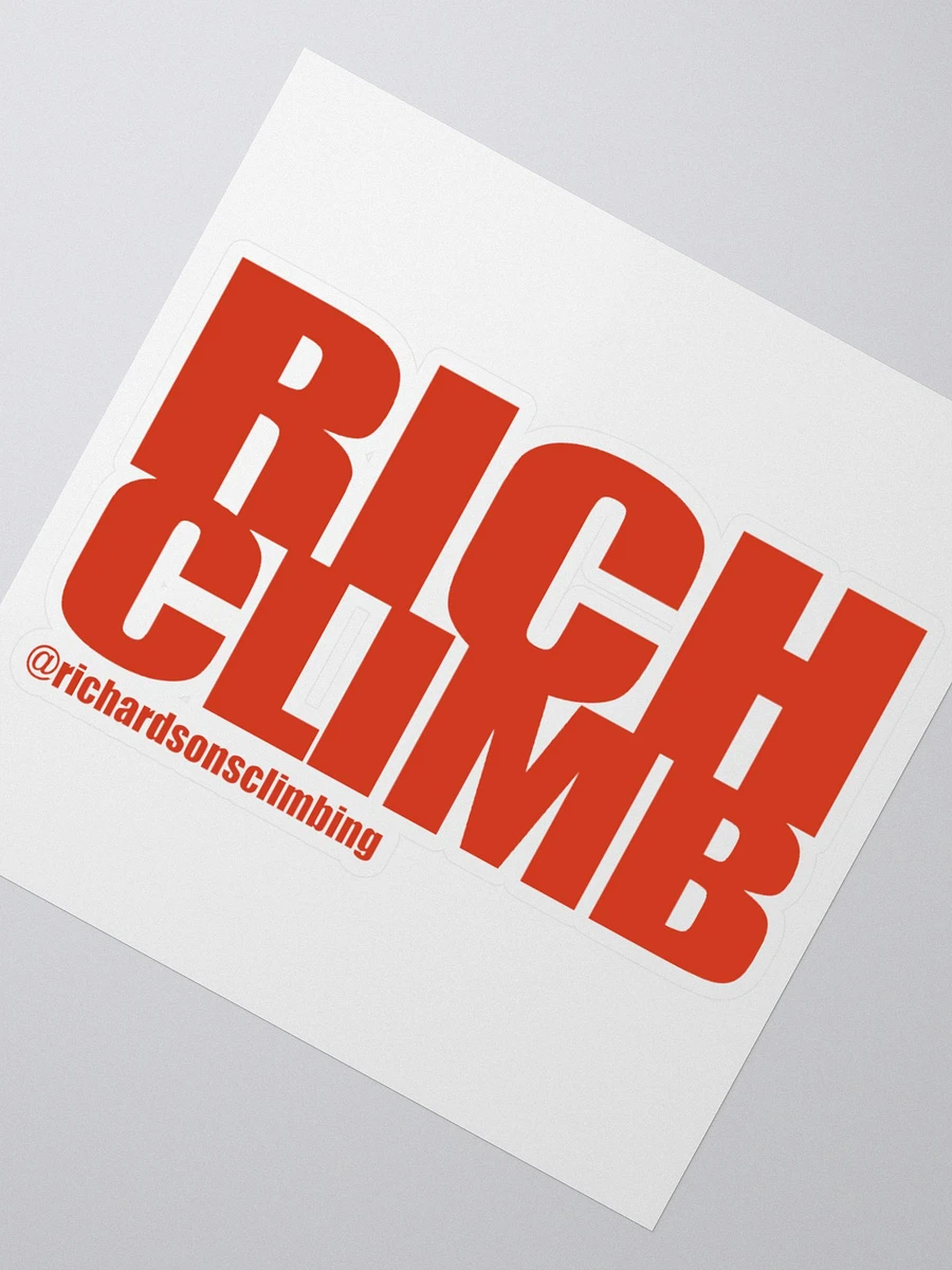 RICH CLIMB sticker product image (2)