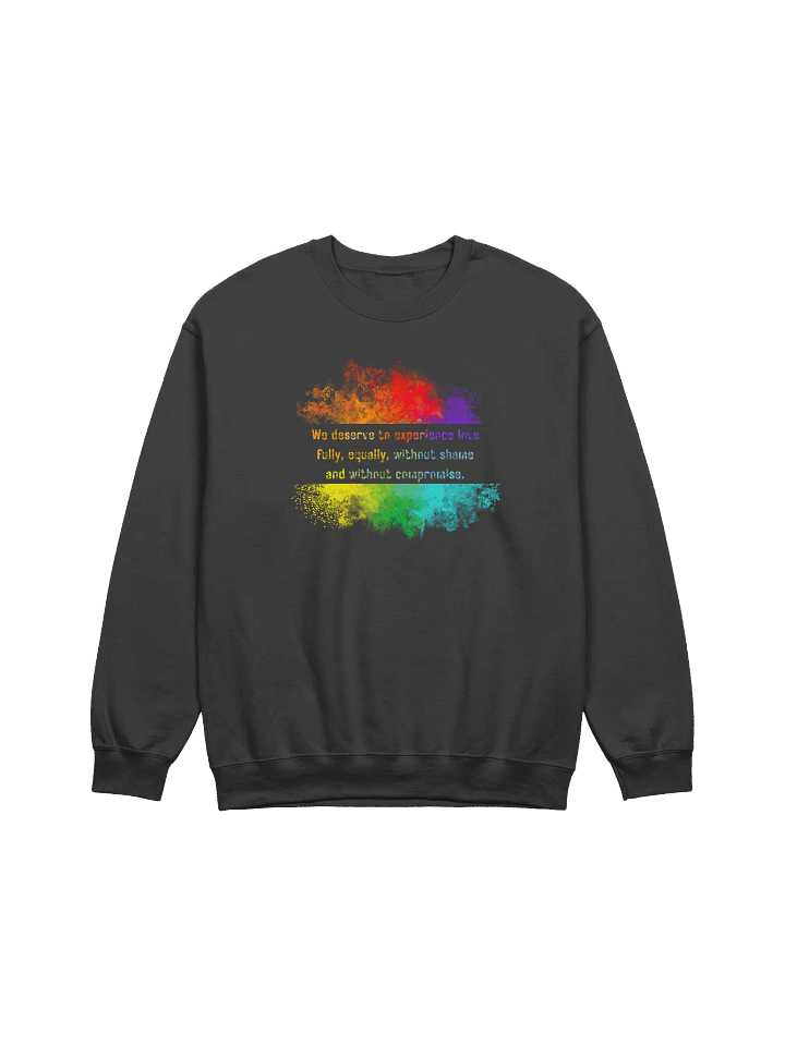 Pride Splash Crewneck Sweatshirt product image (1)