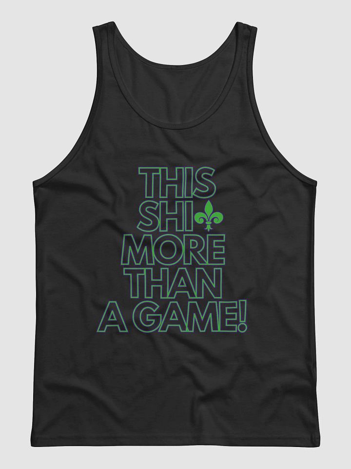 This Shit More Than A Game Tank (Light Green And Purple) product image (1)