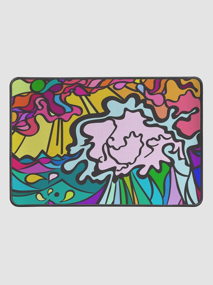 Energizing Swirls Desk Mat - Wave at Sunset product image (1)