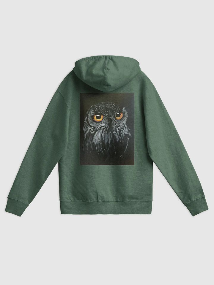 Black Owl Hoodie Design product image (7)