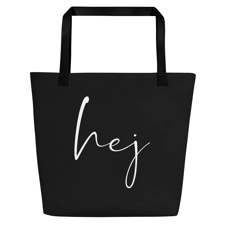 Hej - Scandi Classic Tote Bag with Butterfly Pocket product image (1)