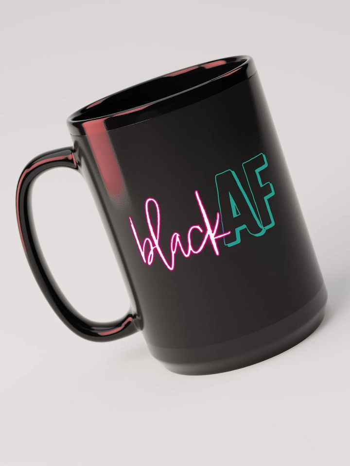 BlackAF Mug Black 15oz product image (1)
