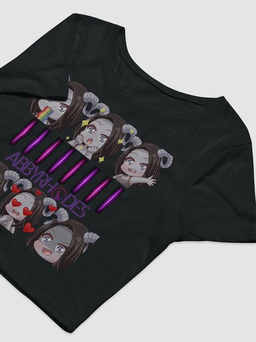 Abby Emote Bella+Canvas Women's Crop Baby Tee product image (14)