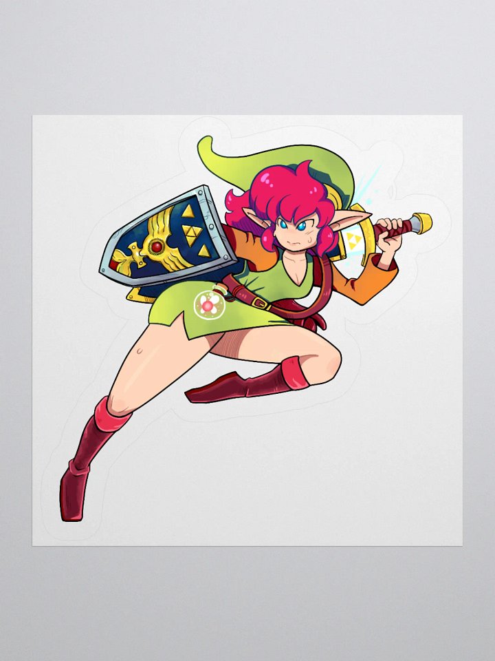 Lady Link Sticker product image (1)