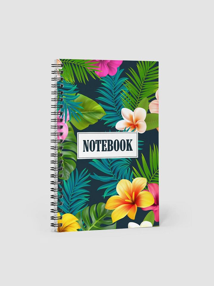 Tropical Blooms Spiral Notebook product image (1)