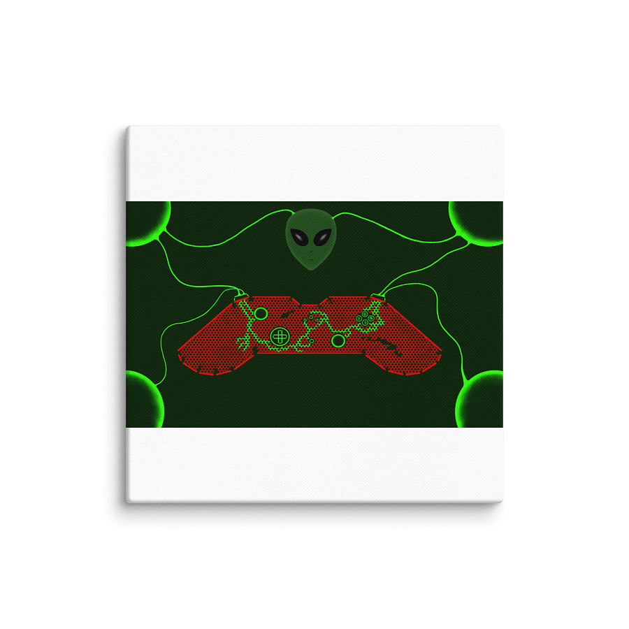 Alien Gamer Blank Canvas Masterpieces product image (16)