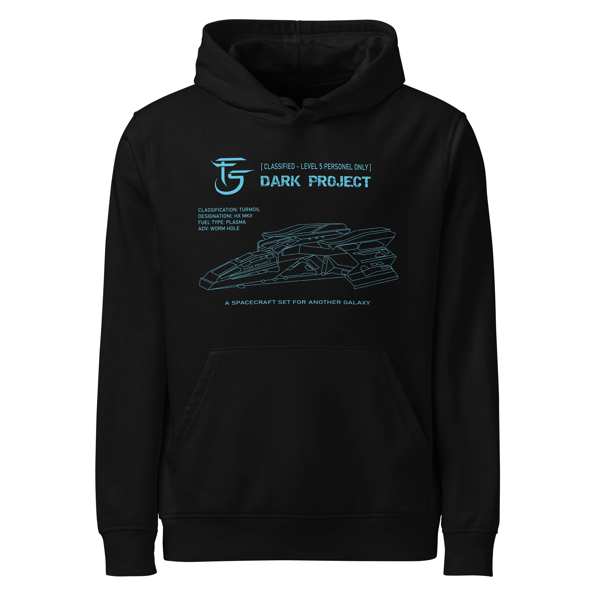 Dark Project Unisex Organic Hoodie product image (1)