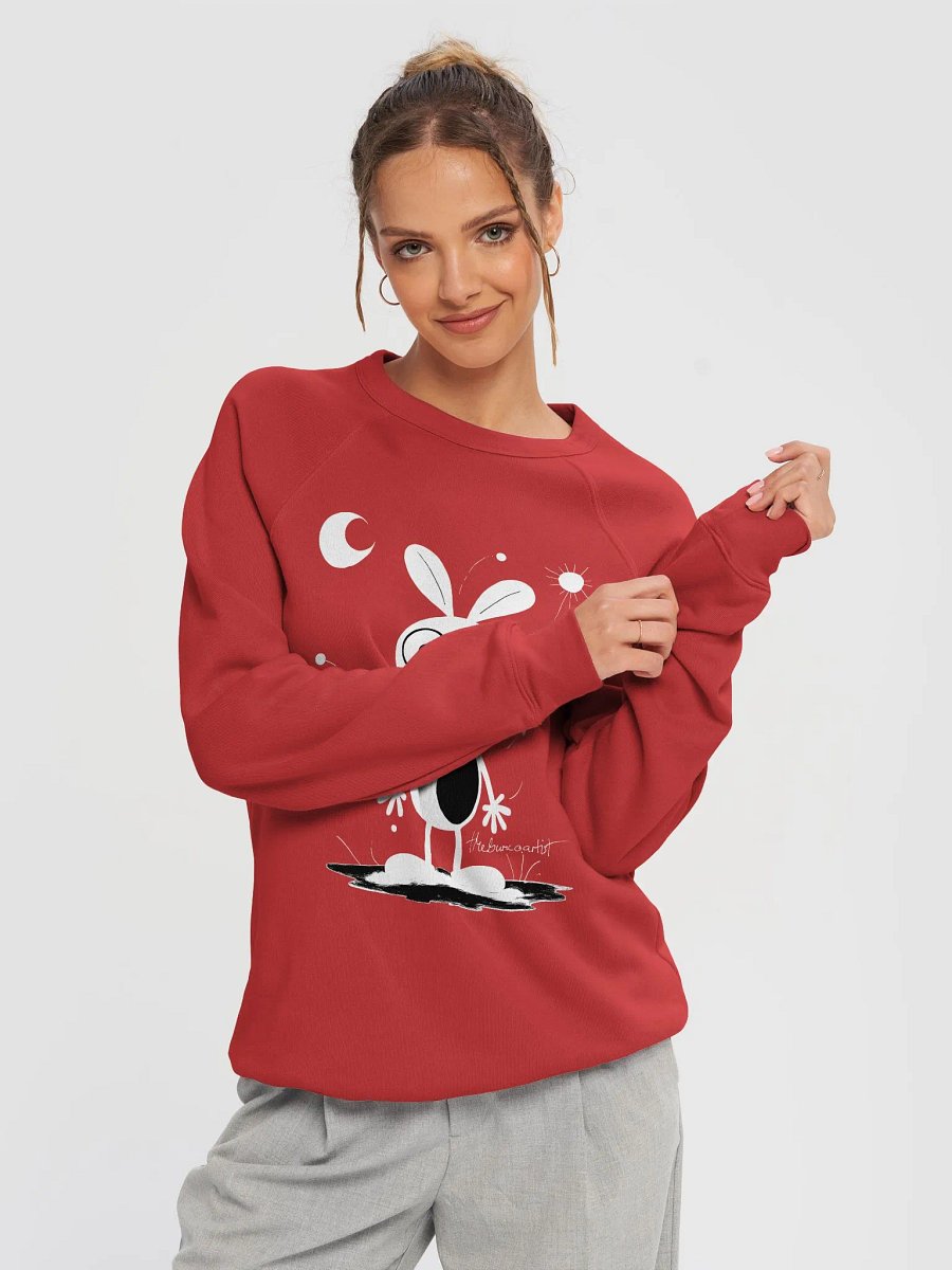 Bella+Canvas Unisex Sponge Fleece Raglan Sweatshirt product image (26)